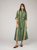 The Eloise Dress | Pine Bagru Triangle