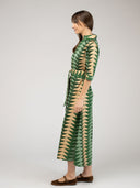 The Eloise Dress | Pine Bagru Triangle