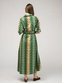 The Eloise Dress | Pine Bagru Triangle