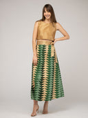 The Sullivan Skirt |  Pine Bagru Triangle