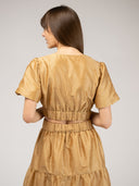 The Abby Set | Gold Dupioni