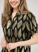 The Kris Dress | Black Deco