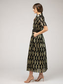 The Elle Maxi Dress | Black Deco