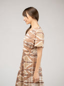 The Abby Set | Eco Brown Ikat