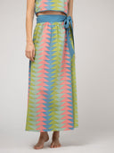 The Sullivan Skirt | Rainbow Bagru Triangle