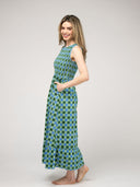 The Margot Dress | Green Check Block