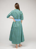 The Eloise Dress | Green Check Block
