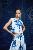 Piper Top in Palm Springs Navy