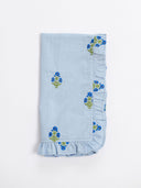 Remnant Collection Blue Floral Dinner Napkins