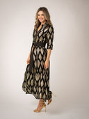 The Eloise Dress | Black Deco