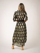The Eloise Dress | Black Deco