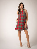 The Capri Shift | Holiday Tartan