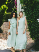 Fairfield in Mint Organza