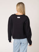 Navy Nantucket Anchor Crewneck Sweatshirt