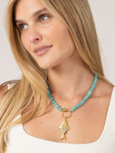 Blue Fish Pendant
