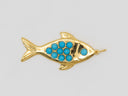 Turquoise Fish Pendant