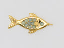 Blue Fish Pendant