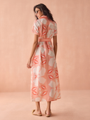 Amira Shirt Dress in Alma Nectar