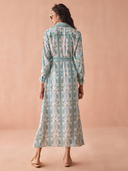 Emma Maxi Dress in Aubrie Seafoam
