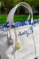 Lemon Oyster Bag Charm