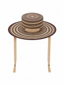 Joel Hat in Chocolate and Natural