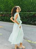 Fairfield in Mint Organza