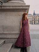 Ranier Dress in Falling Iris