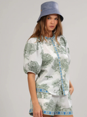 Africa Green Balloon Shirt