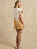 Kora Short in Brocade Apricot