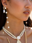 Dripping Pearl Delicate Drop Earrings