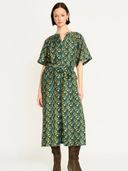 Somerset Dress in Verdant Cattail