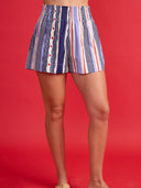 Sylvie Shorts in Liberty Stripe
