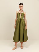 Mitico Dress in Olive