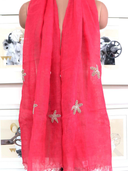 Coral Starfish Scarf