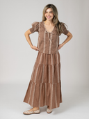 The Abby Skirt | Brown Arrow