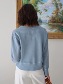 Paige Sweatshirt in Citadel Blue