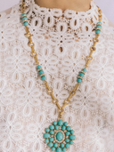 Marcella Necklace in Turquoise