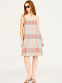 Ilio Short Dress in Campfire Plaid