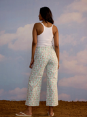 Disco Pant in Blueberry Print