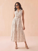 Emeline Maxi Dress in Uma Coconut