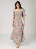 The Ophelia Skirt | Maroon Jardin