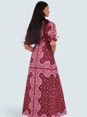 Ruby Dress in Bandana Pomegranate