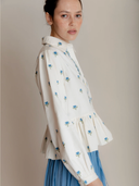 Pascale Shirt in Aegean Embroidery