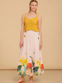 Iris Crochet Top in Marigold
