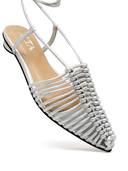 Letha Silver Sandals