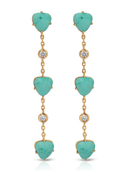 Turquoise Solstice Dangle Earrings