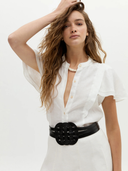 Willow Linen Shirt in Off White