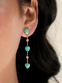 Turquoise Solstice Dangle Earrings