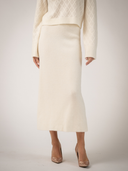 The Winter Skirt in Ivory
