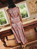 Arden Top in Lucent Lights Print